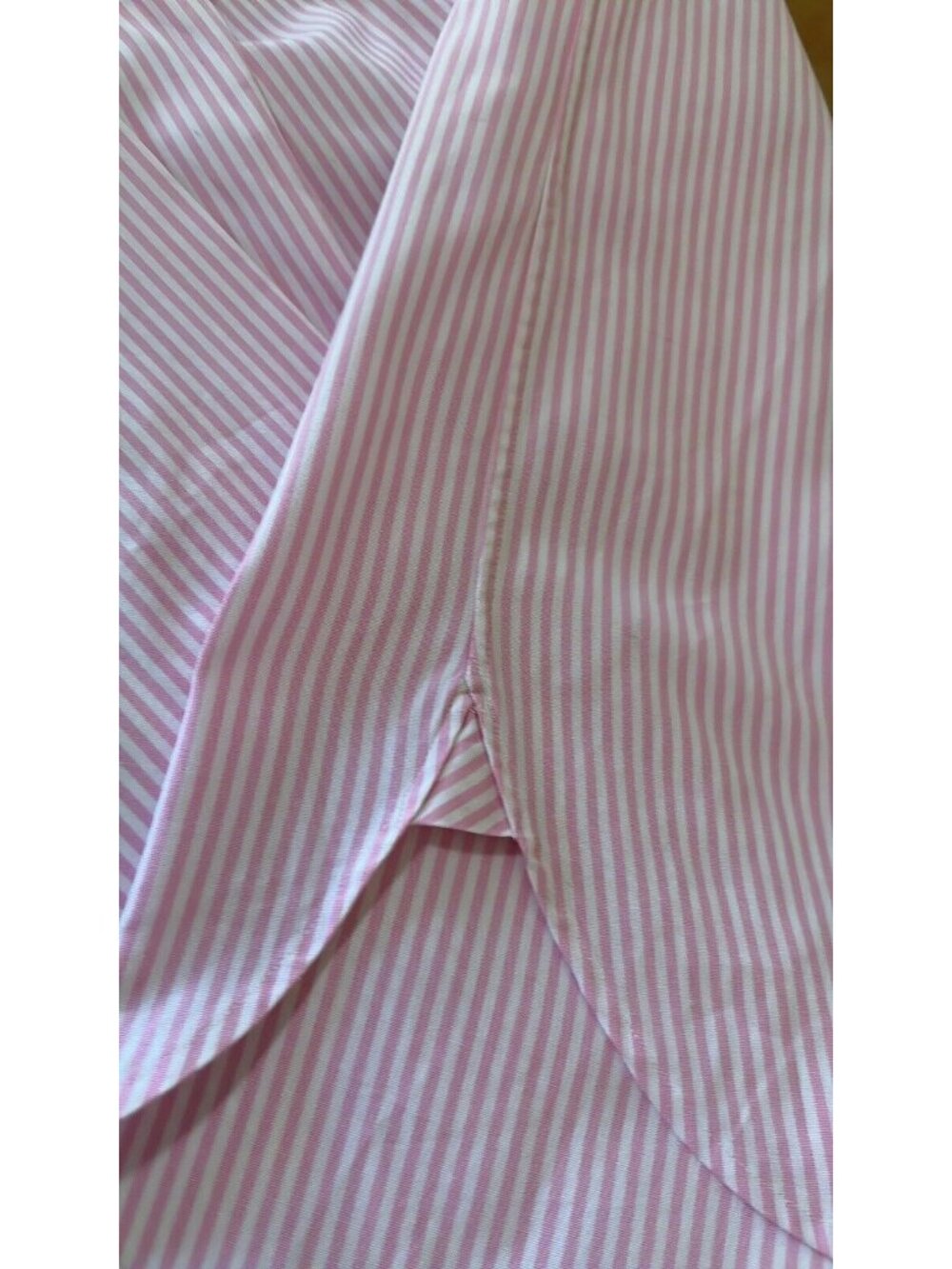 Ralph Lauren pink&white stripe button down shirt men’s sz 16.5/42 100% cotton pr - Picture 12 of 12